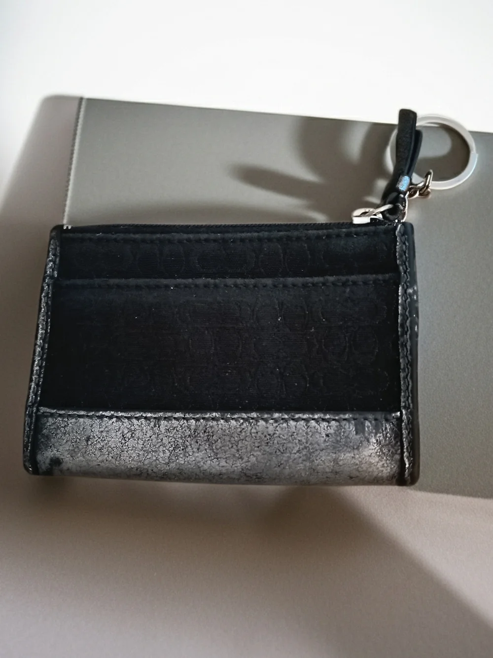 Coach Leatherware Card Case & Coach Trigger Snap Key Clip